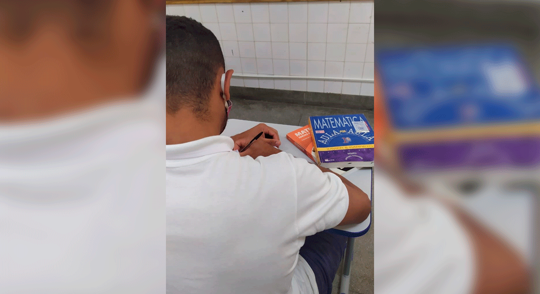 Eric pretende começar o ensino médio