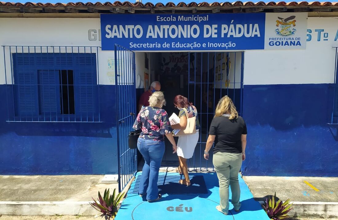 Escola Municipal Santo Antônio de Pádua, em Goiana 