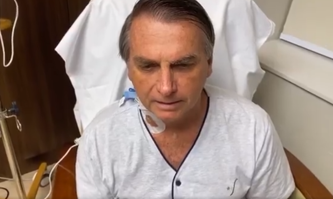 Bolsonaro ainda comentou sobre seu estado de saúde