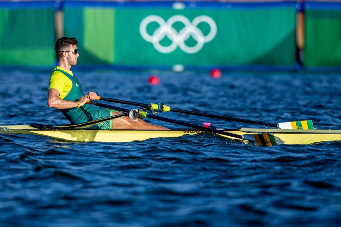 Lucas Verthein foi eliminado no Single Skiff