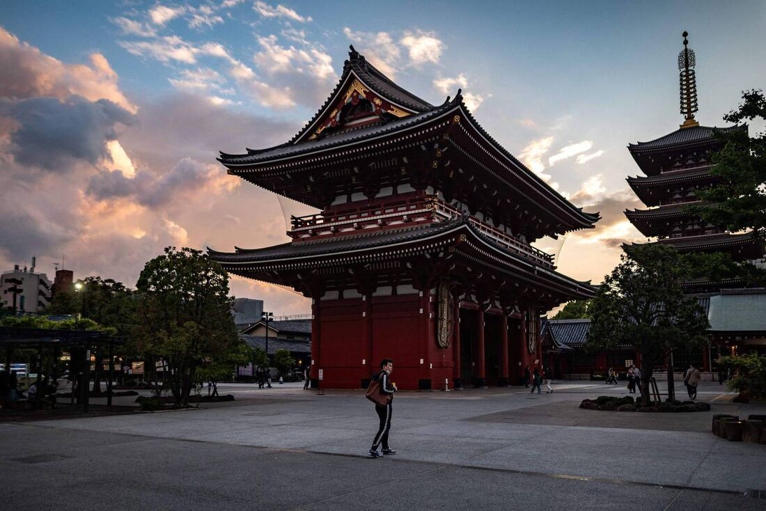 "Omikuji", templo mais antigo da capital japonesa