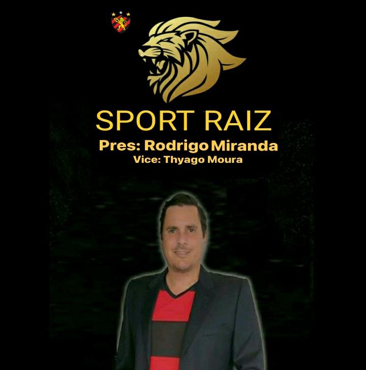 Rodrigo Miranda, candidato pela Sport Raiz