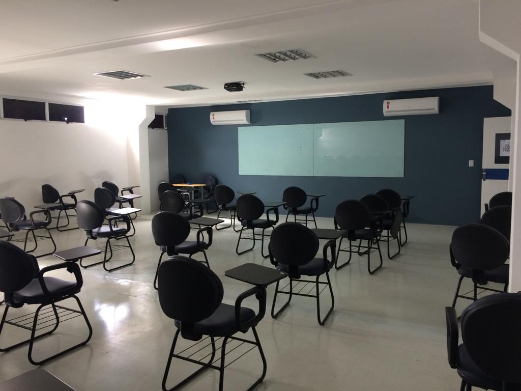 Novas salas de aula