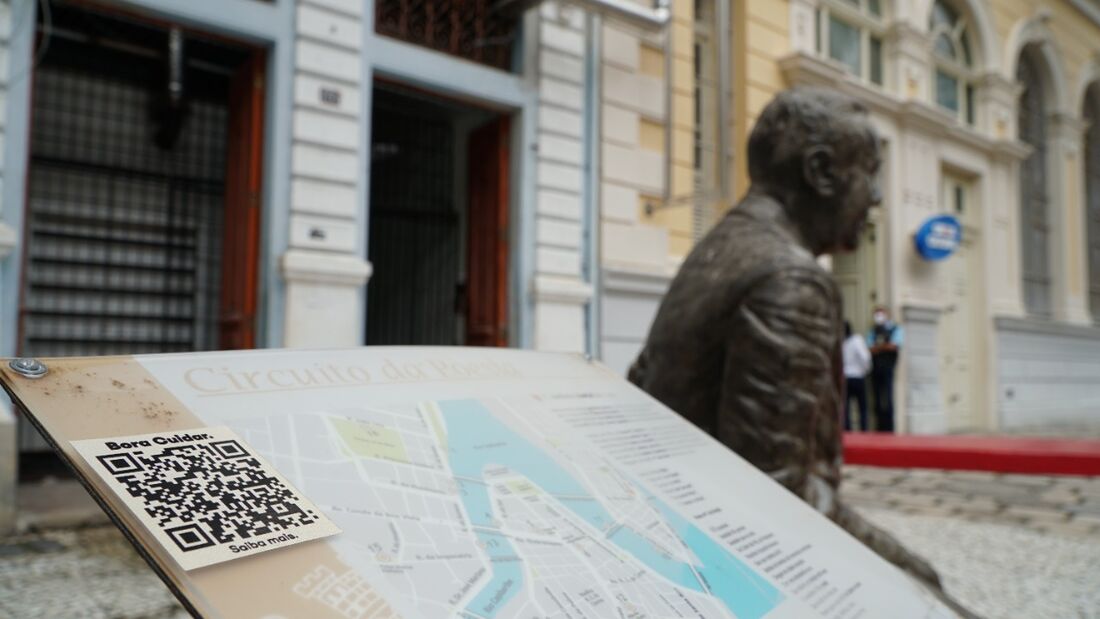 Estátuas do Recife ganham novo recurso