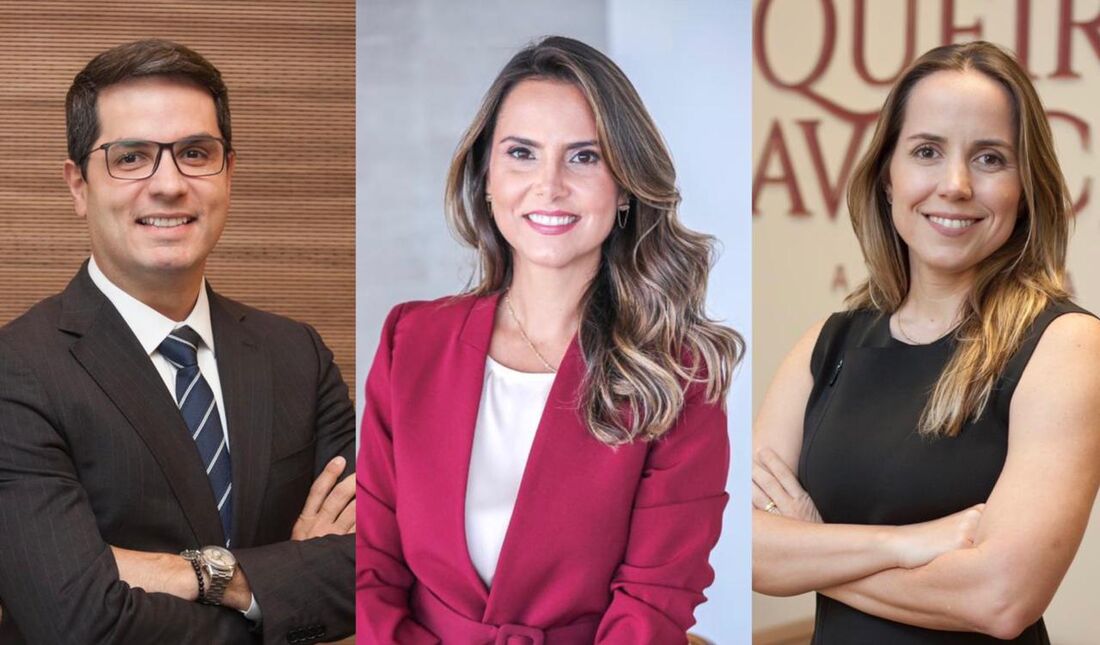 Camila Oliveira, Camila Haeckel e Tiago Lima