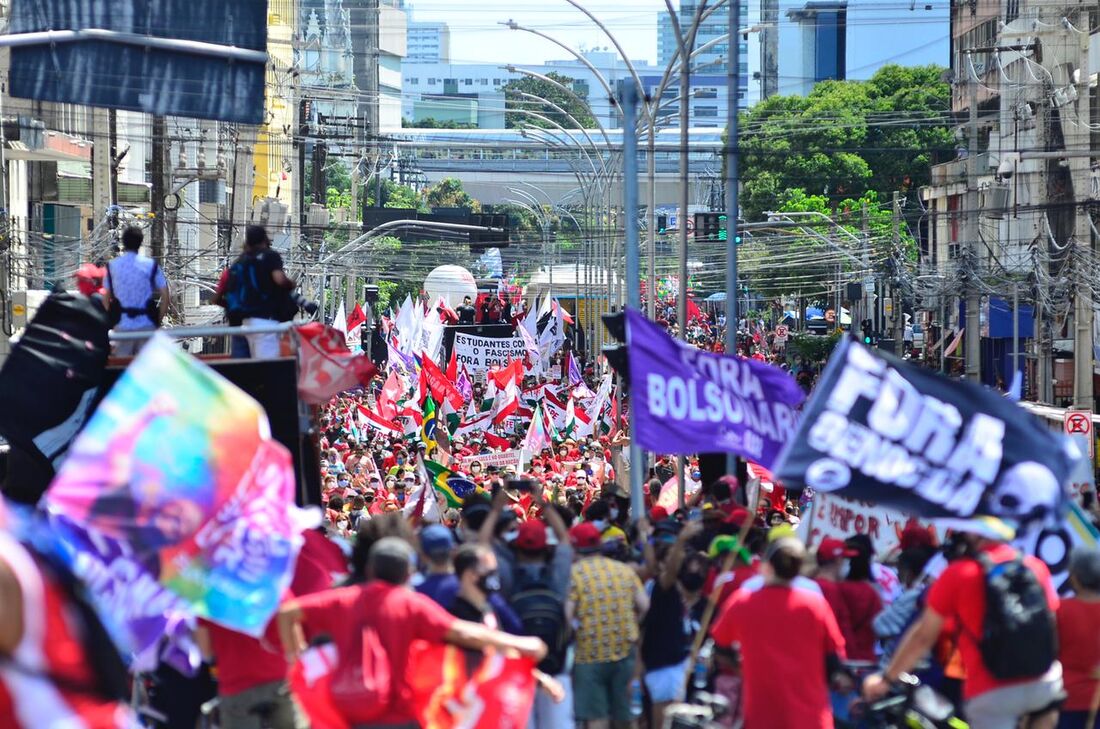 Manifestação Fora Bolsonaro