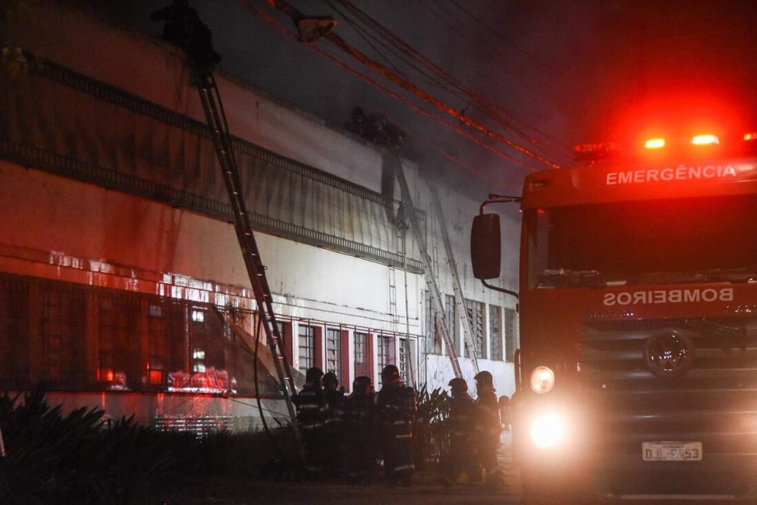 Incêndio em galpão da Cinemateca