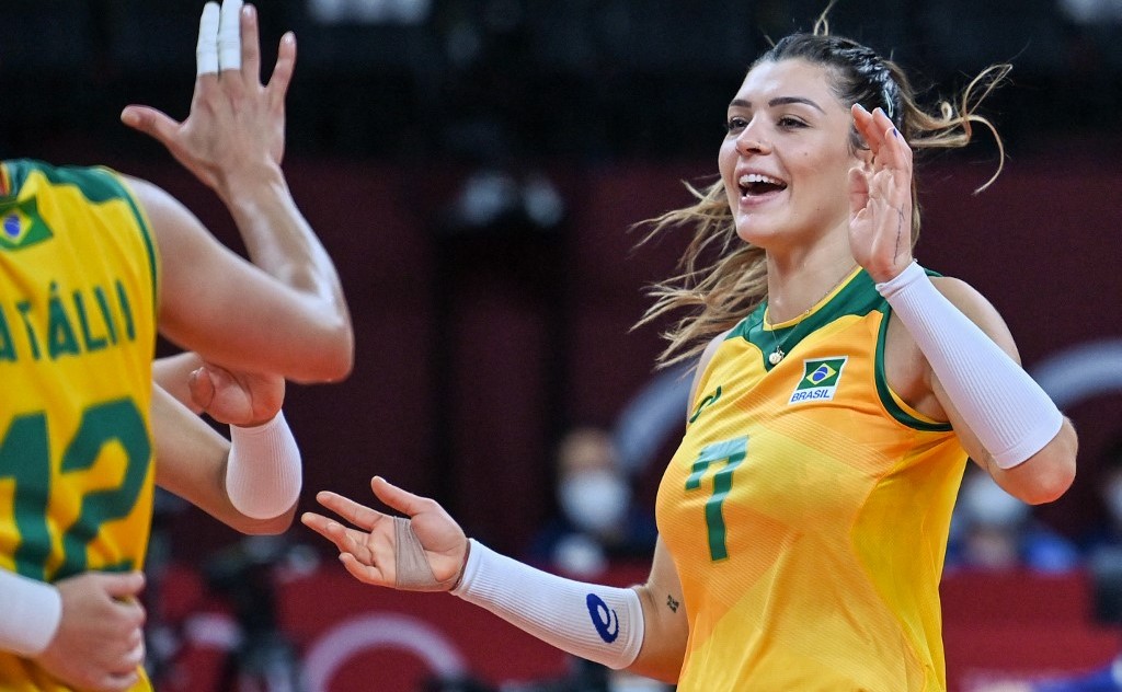 Rosamaria, oposta da seleção brasileira feminina de vôlei