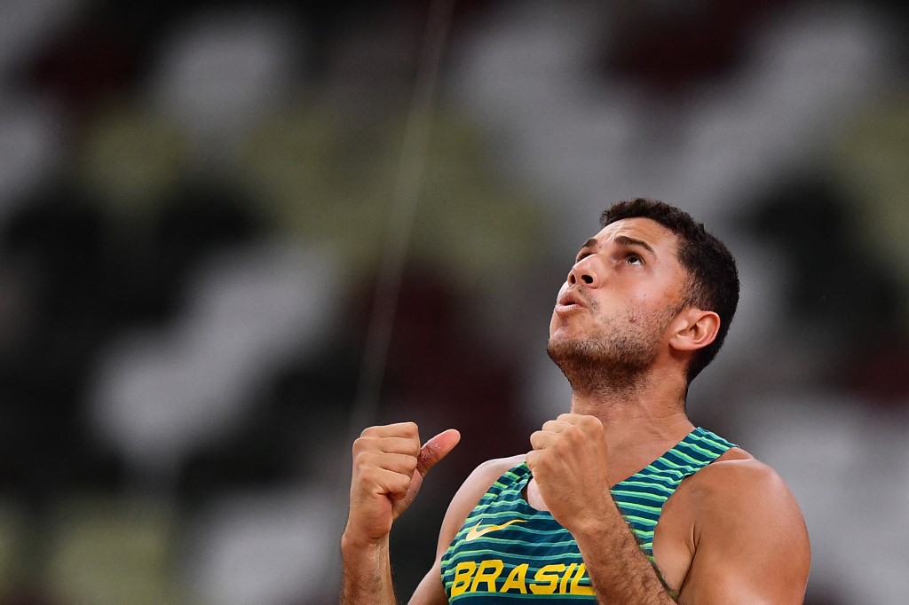 Thiago Braz, medalha de bronze em Tóquio