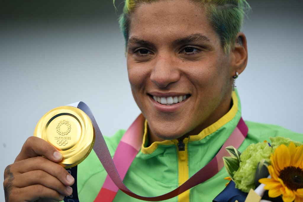 Ana Marcela Cunha, medalhista de ouro em Tóquio