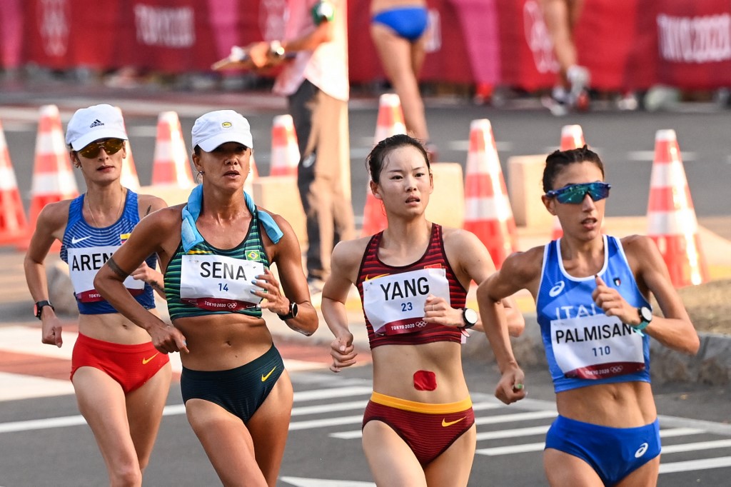 Érica Sena estava com chances de medalha quando foi punida