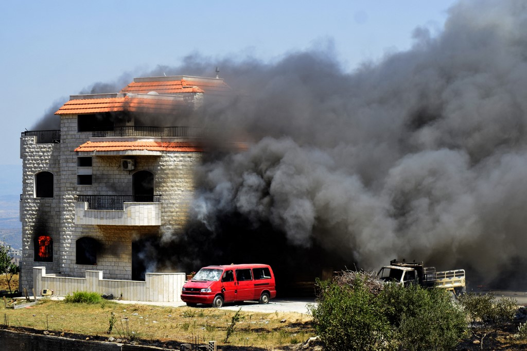 Explosão de um tanque de combustível na região norte de Akkar, no Líbano