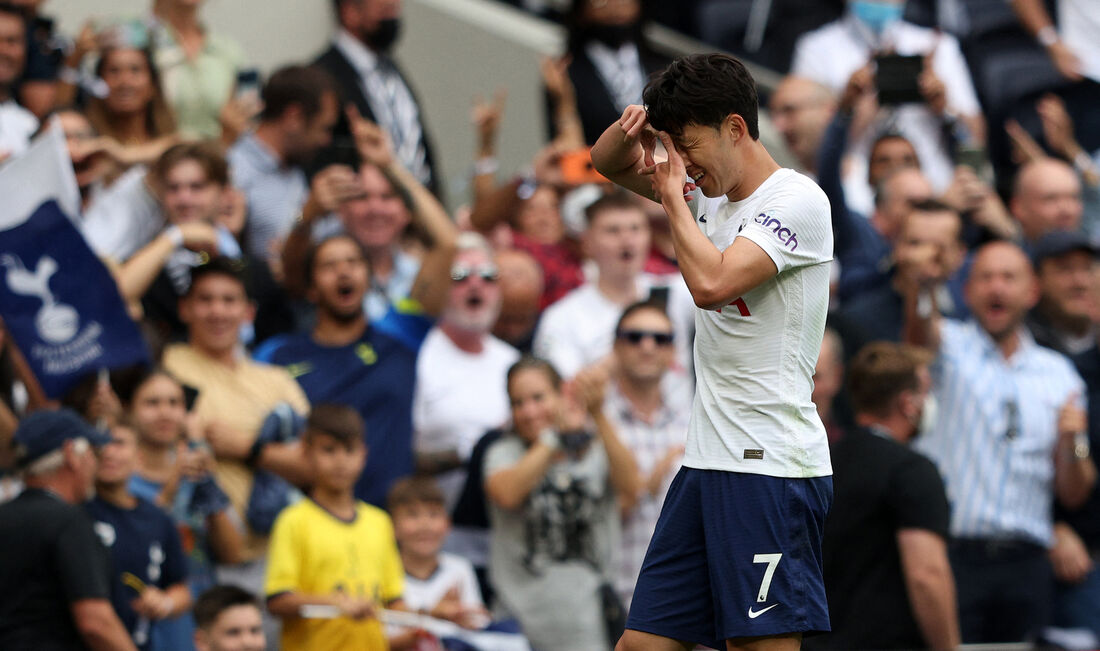 Son Heung-min, autor do gol do Tottenham