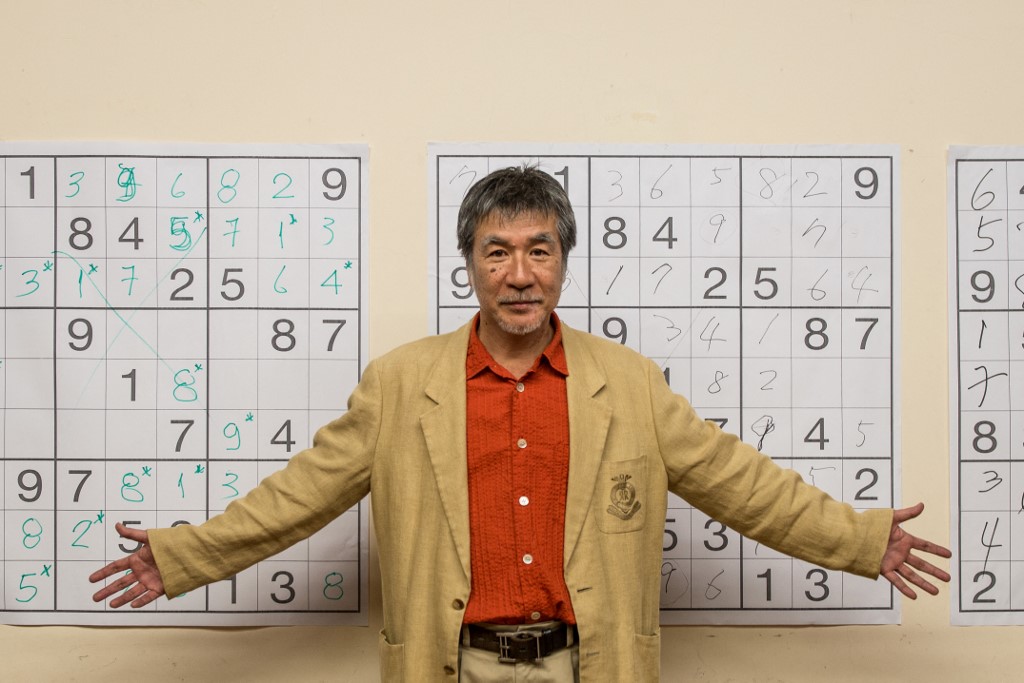 Maki Kaji, 'pai do Sudoku'