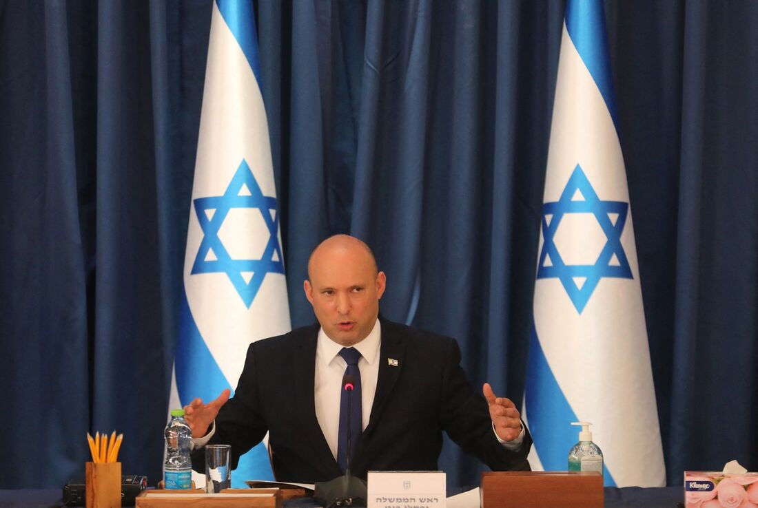 Primeiro- ministro israelense Naftali Bennett