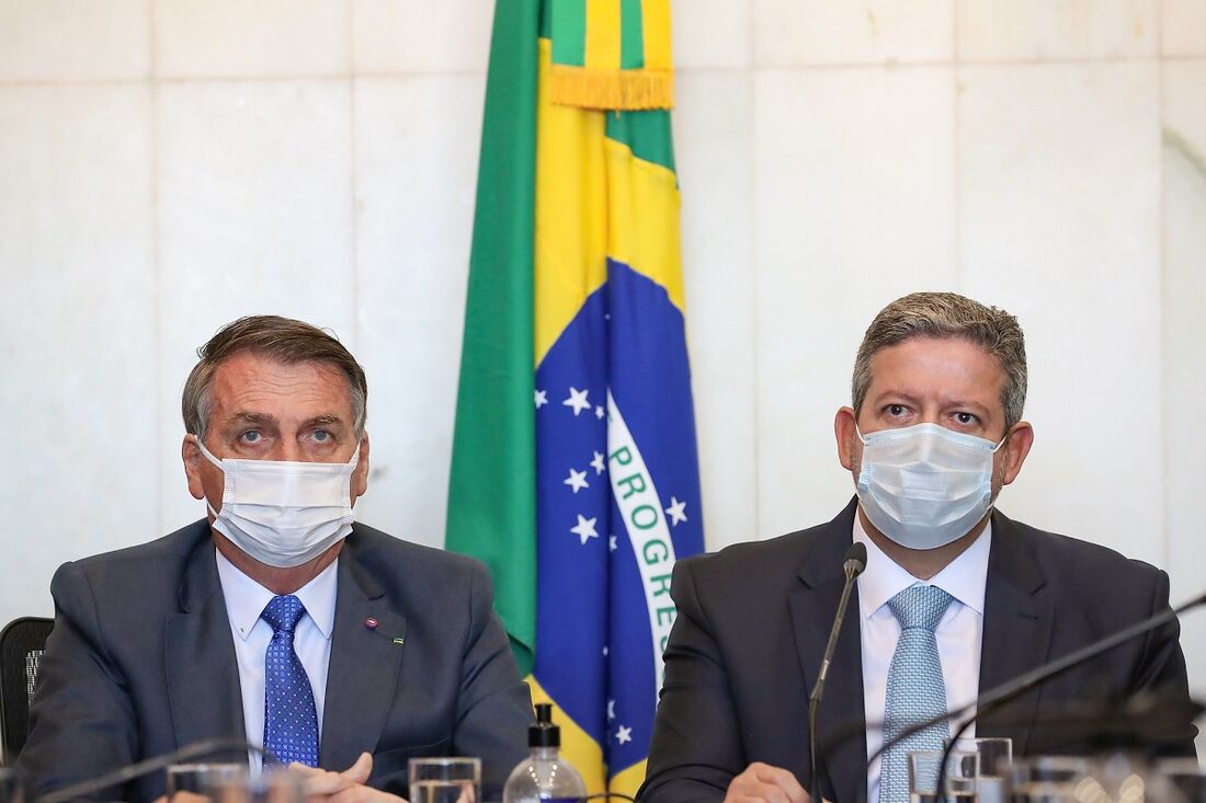 Jair Bolsonaro e Arthur Lira