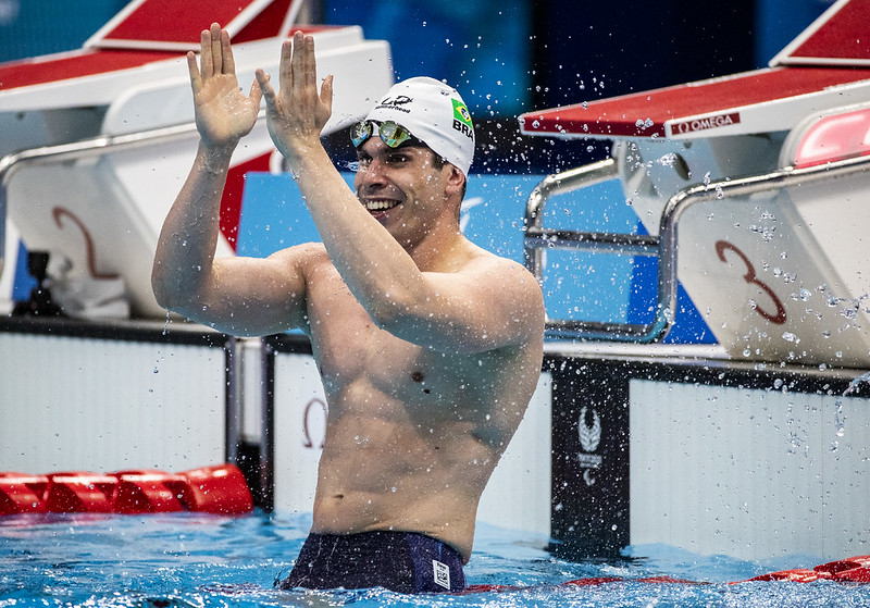 Phelipe Rodrigues, maior medalhista brasileiro da atual delegação