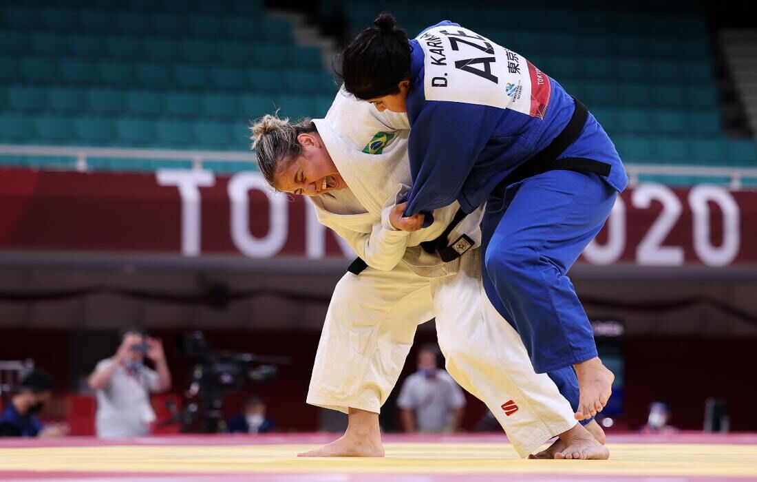 Meg Emmerich é bronze e se torna 3ª judoca do Brasil medalhista em Tóquio