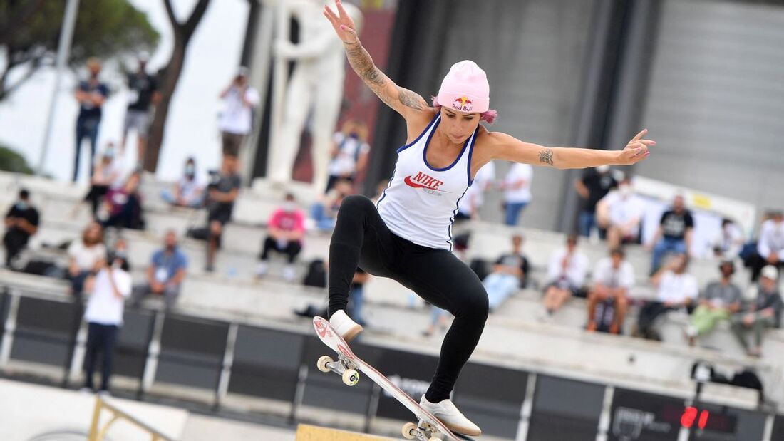 Letícia Bufoni, skatista brasileira