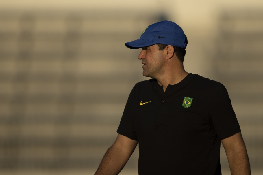 André Jardine, treinador da seleção olímpica de futebol masculino