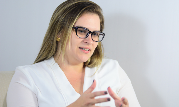 Deputada federal, Marília Arraes (PT)