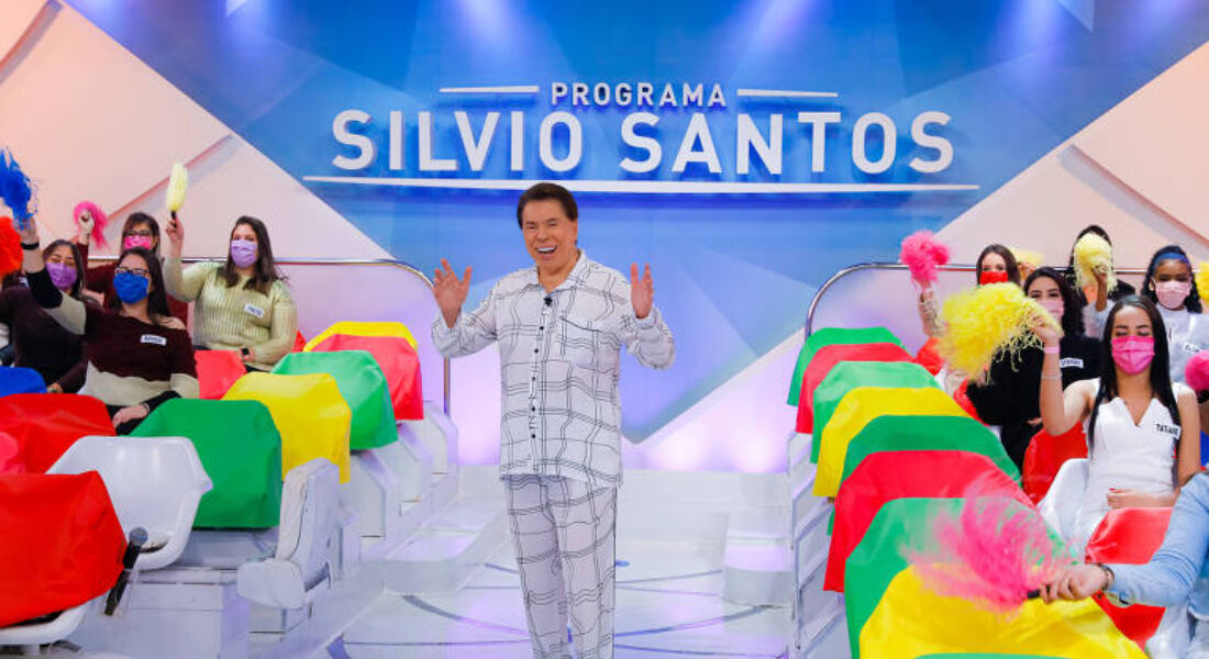 Silvio Santos voltou a gravar programa no SBT