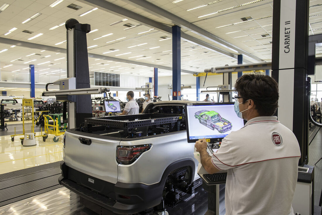 Processo produtivo da Nova Fiat Strada