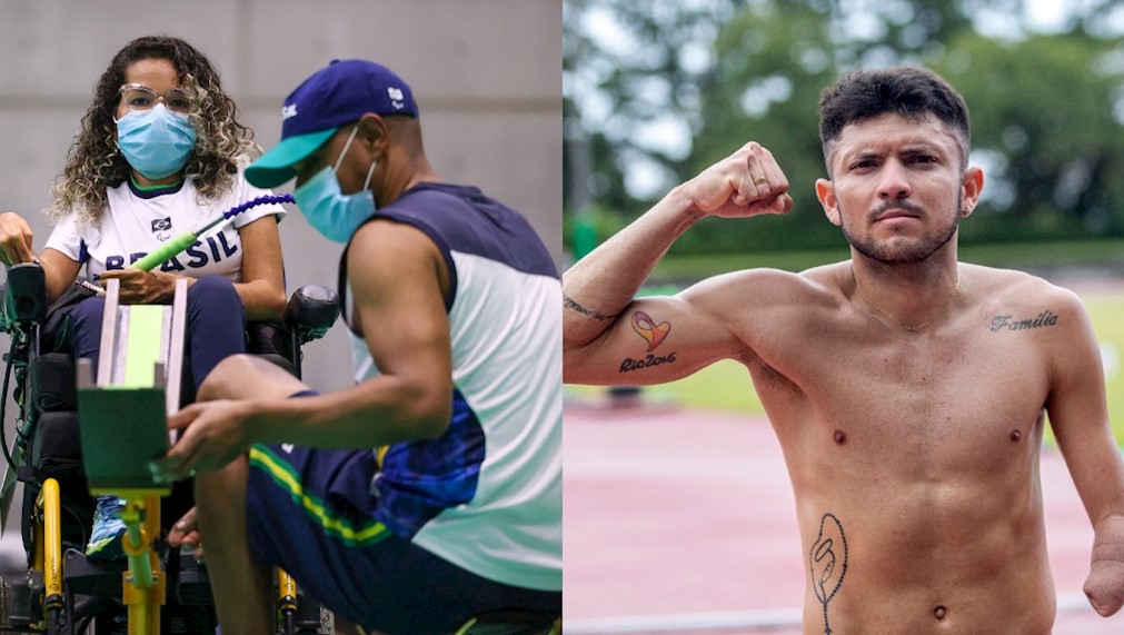 Evelyn Oliveira e Petrúcio Ferreira serão os porta-bandeiras da delegação brasileira na cerimônia de abertura dos Jogos Paralímpicos