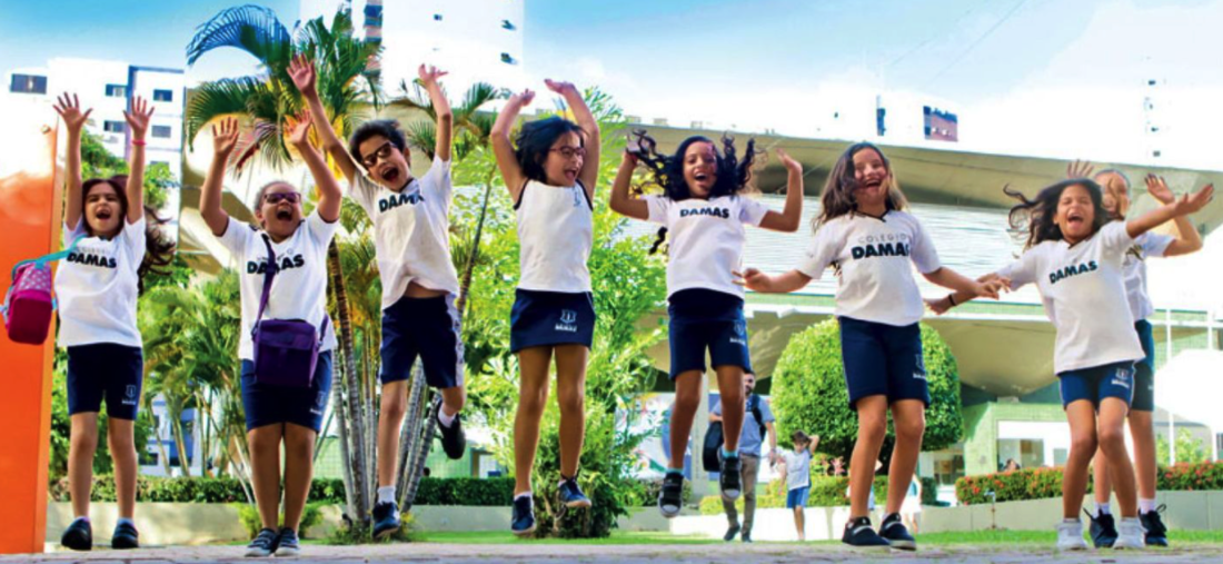 Vencedor na categoria Colégios Particulares, o Colégio Damas tem 122 anos de história