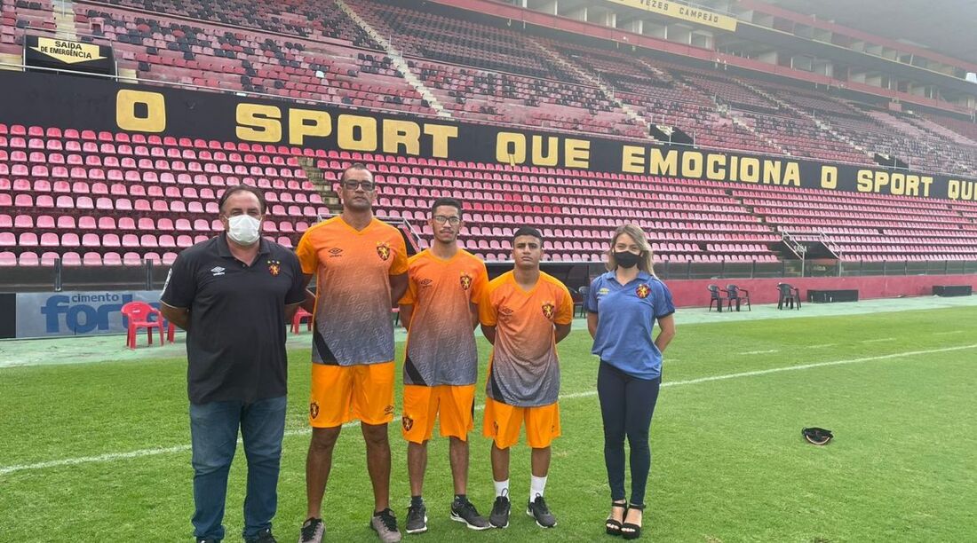 Comissão técnica do Sport sub-14