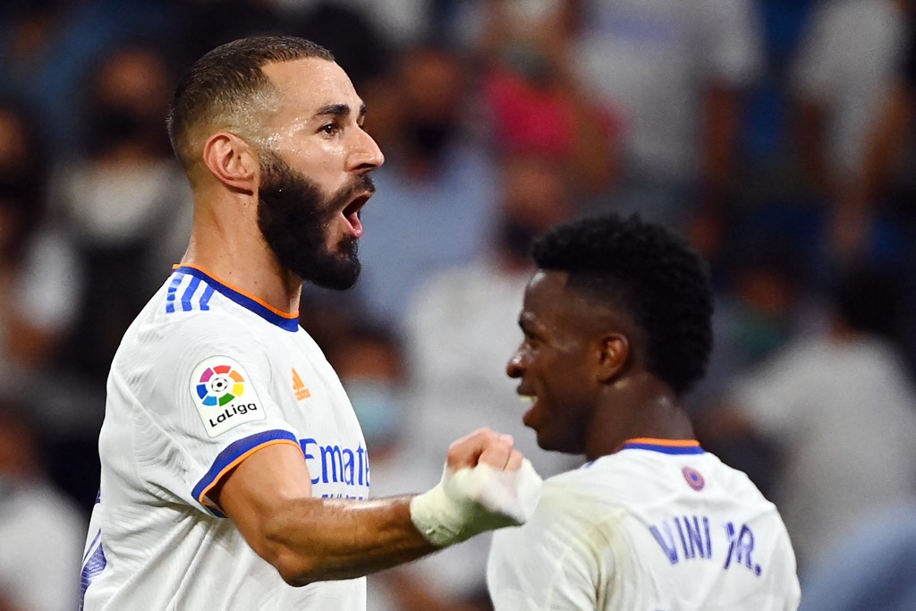 Benzema comandou a vitória merengue no Bernabéu