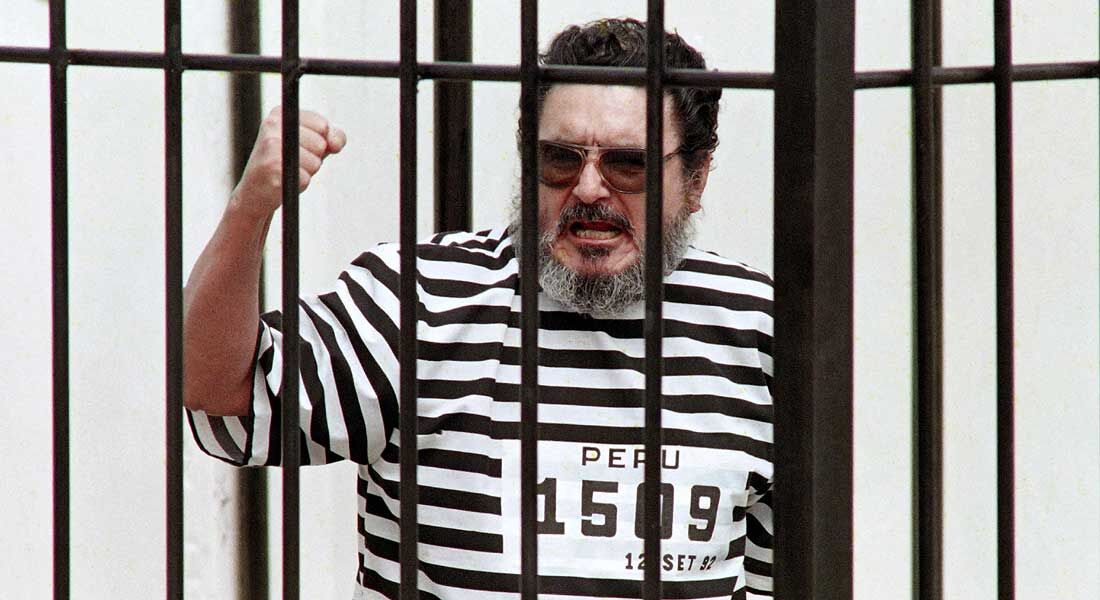 Abimael Guzmán em foto de 1992