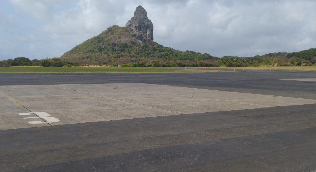 Pista do Aeroporto de Fernando de Noronha