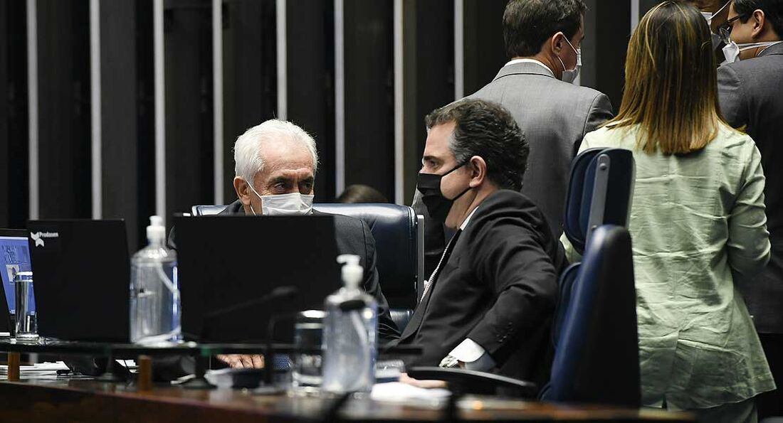 Senadores Otto Alencar e Rodrigo Pacheco