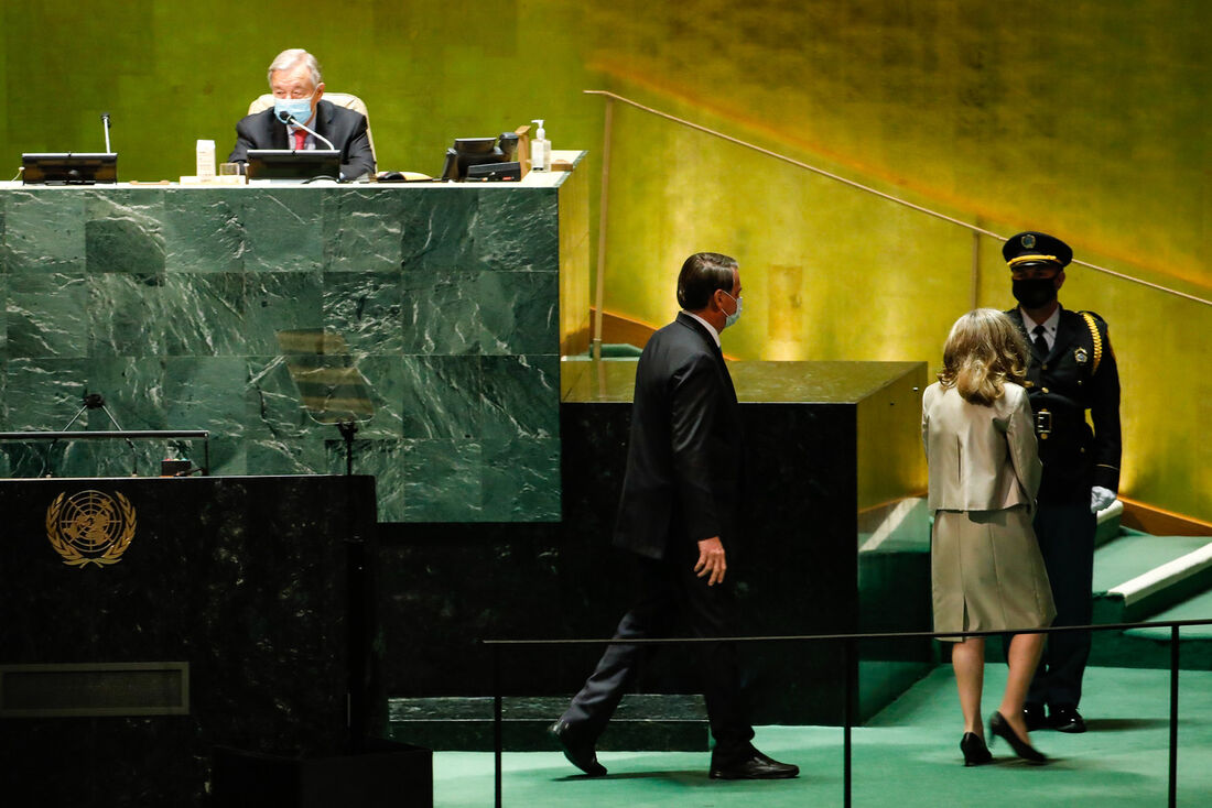 Abertura do Debate Geral da 76ª Sessão da Assembleia Geral das Nações Unidas (AGNU).