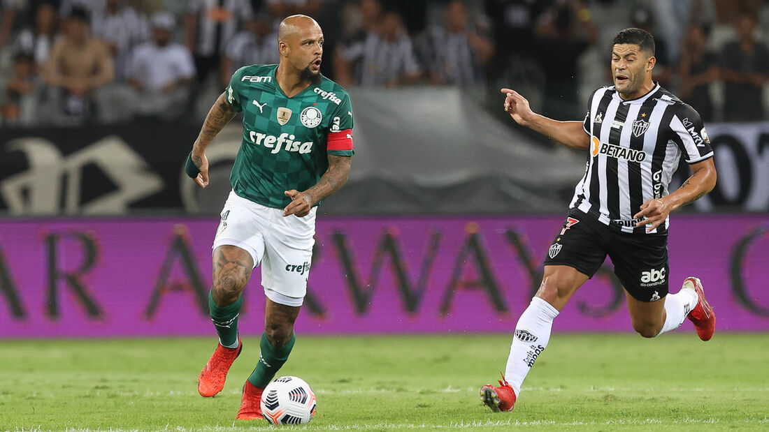 Lances de Palmeiras x Atlético/MG