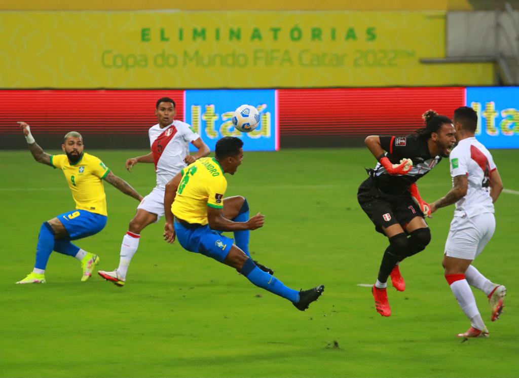 Lances de Brasil 2x0 Peru