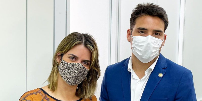 João Paulo Costa se reuniu, nesta quarta-feira (15), com a secretária Executiva de Desenvolvimento Econômico do Estado, Ana Paula Vilaça.