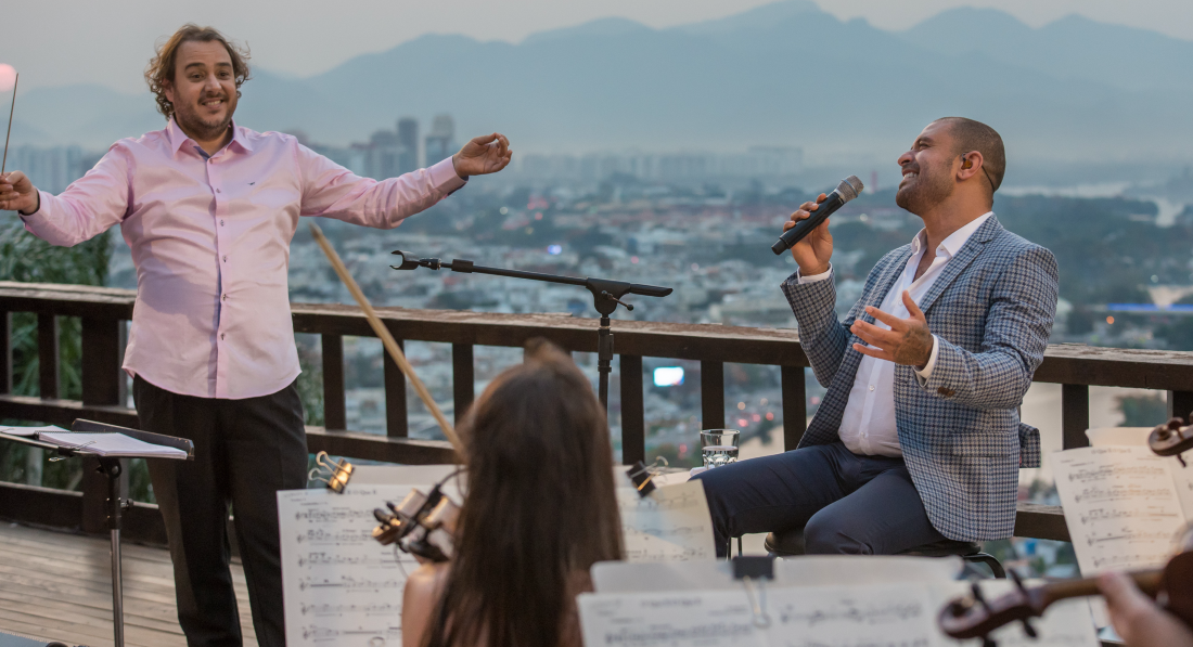 Diogo Nogueira é o convidado deste fim de semana do projeto com a Orquestra Ouro Preto