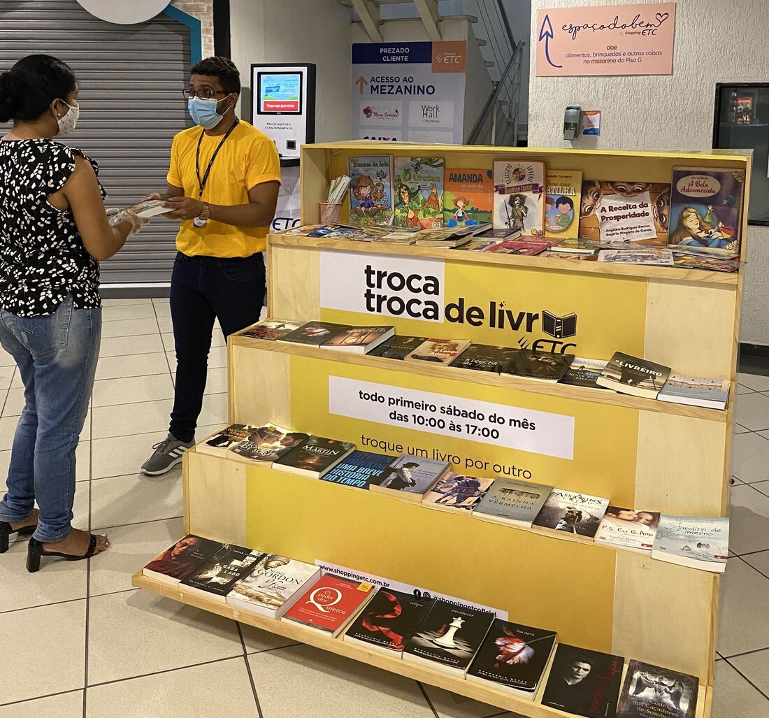 Shopping Etc Promove Feira Para Troca De Livros Neste Sábado 4 Folha Pe 8246