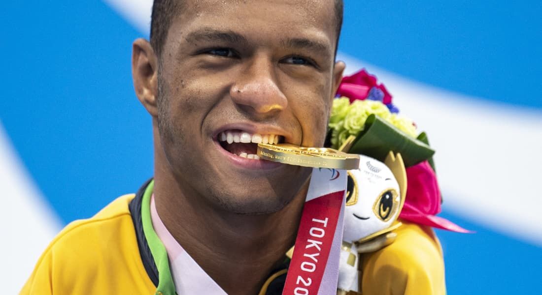 O nadador Gabrielzinho levou o ouro nos 200 livre