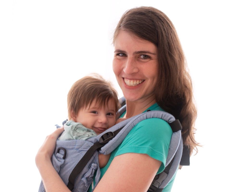 Fisioterapeuta Obstétrica Gabriela Ribeiro e filho