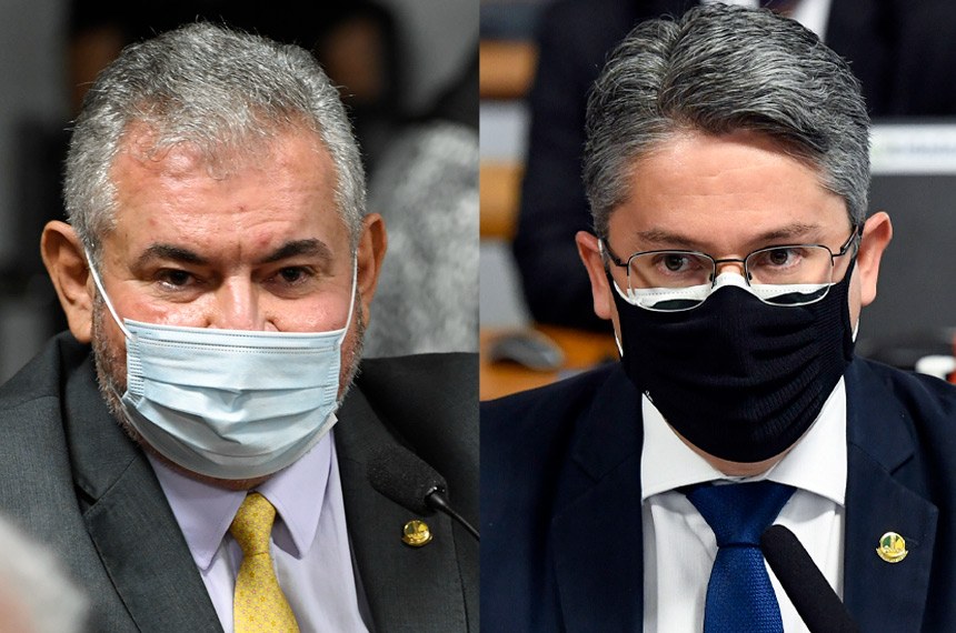 Os senadores Angelo Coronel e Alessandro Vieira querem sustar efeitos da medida provisória