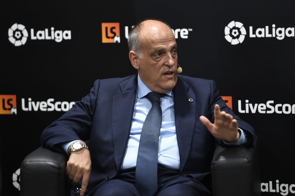 Javier Tebas, presidente de La Liga