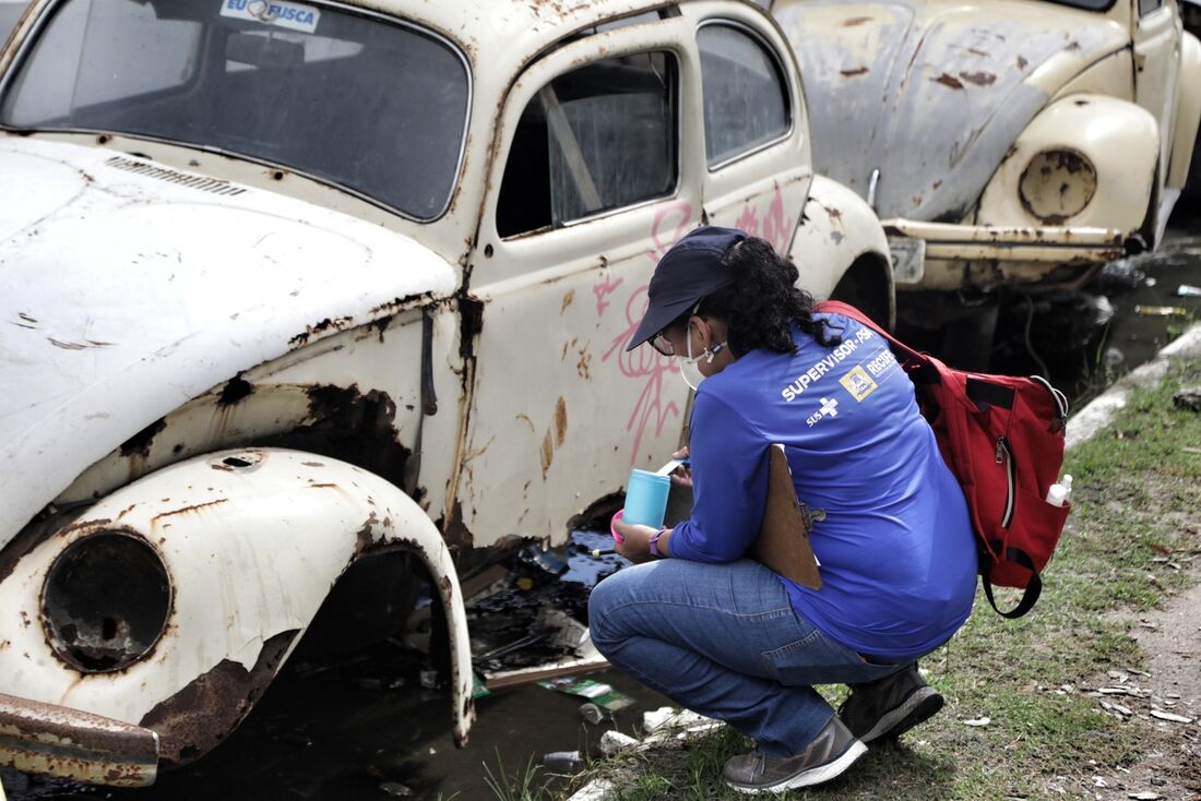 Agentes atuam no combate de arboviroses no Recife