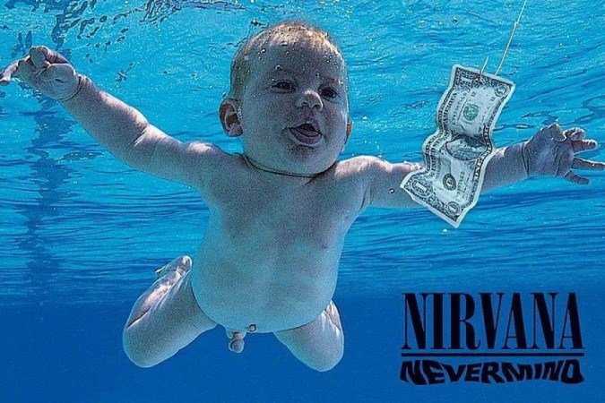 Antológica capa do álbum do Nirvana