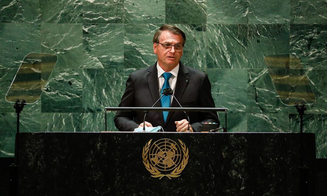 Presidente Jair Bolsonaro, em discurso na ONU