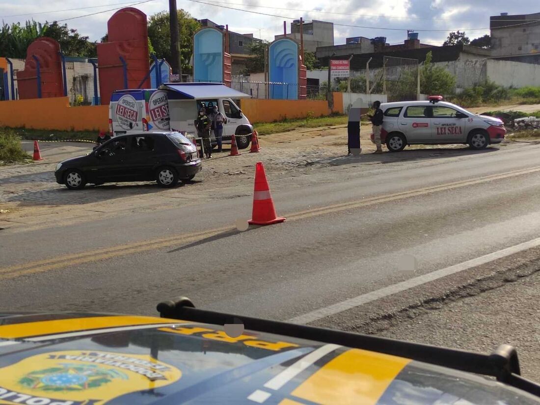 Ação da Lei Seca em Pernambuco