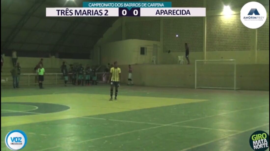 Crime ocorreu durante jogo de futsal no ginásio