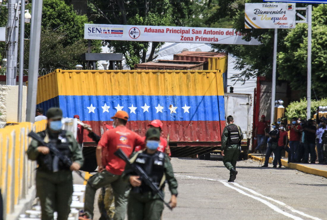 Fronteira entre Venezuela e Colômbia